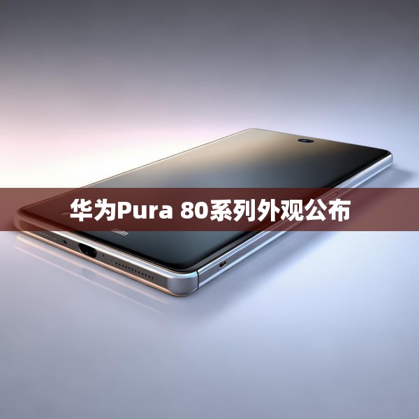华为Pura 80系列外观公布