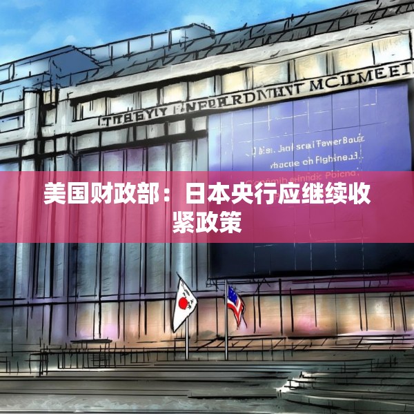 美国财政部：日本央行应继续收紧政策