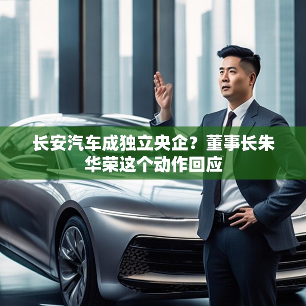 长安汽车成独立央企？董事长朱华荣这个动作回应