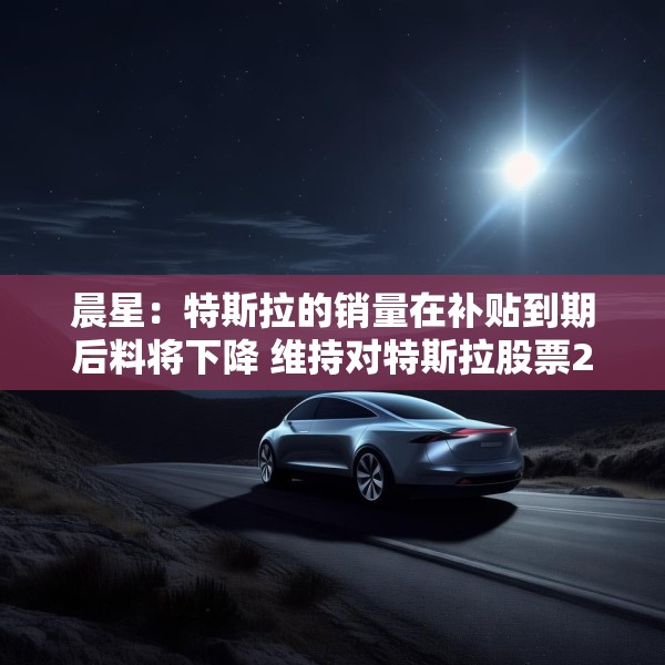 晨星：特斯拉的销量在补贴到期后料将下降 维持对特斯拉股票250美元的公允价值估值