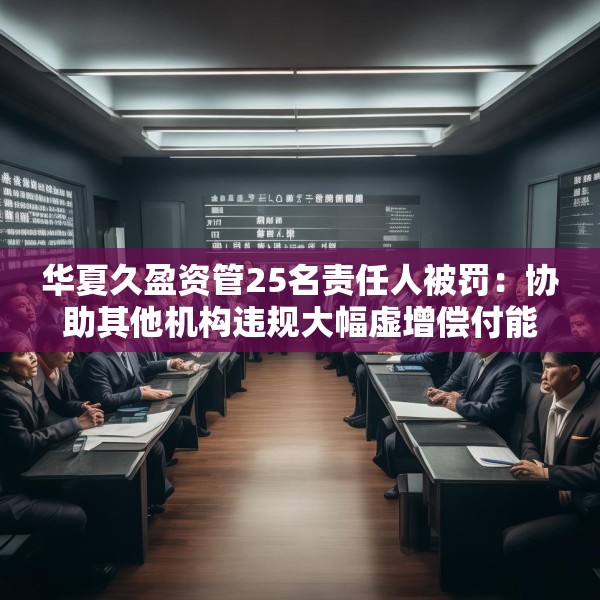华夏久盈资管25名责任人被罚：协助其他机构违规大幅虚增偿付能力等