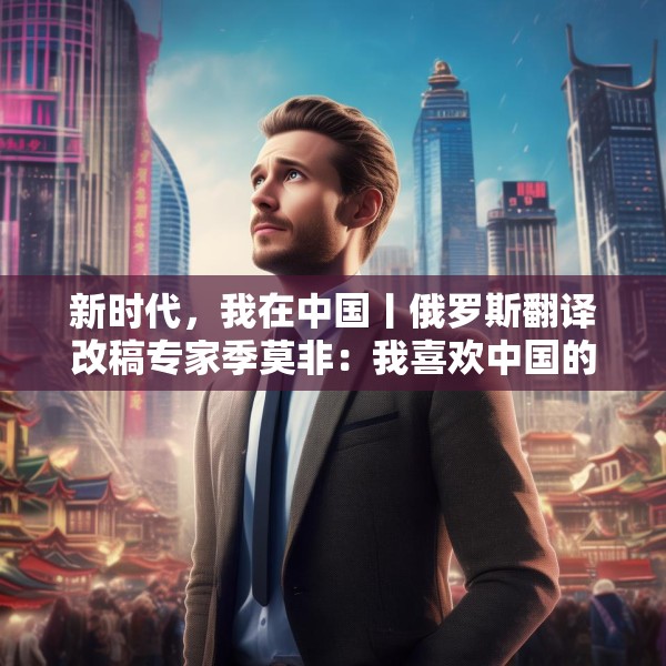 新时代，我在中国丨俄罗斯翻译改稿专家季莫非：我喜欢中国的发展活力