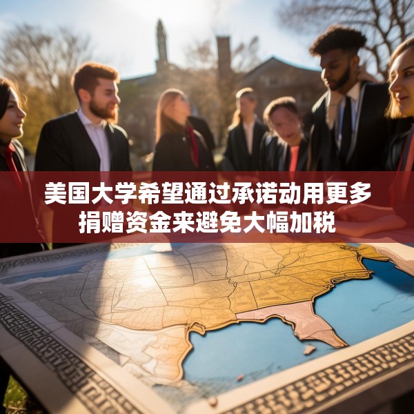 美国大学希望通过承诺动用更多捐赠资金来避免大幅加税