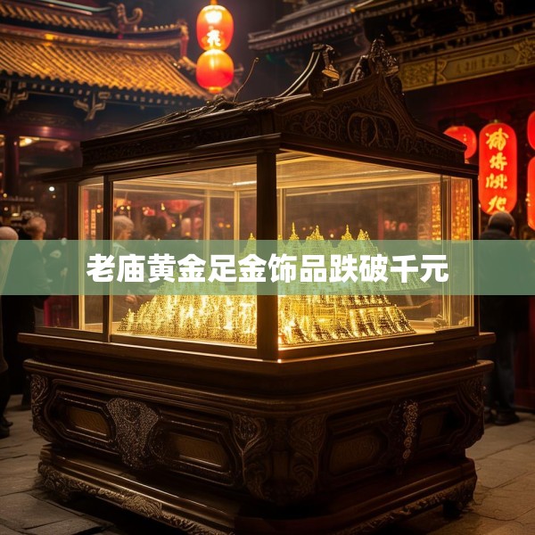 老庙黄金足金饰品跌破千元