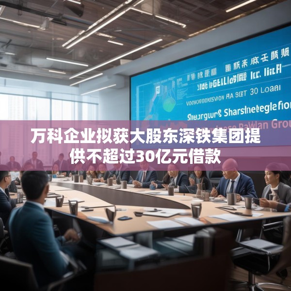 万科企业拟获大股东深铁集团提供不超过30亿元借款