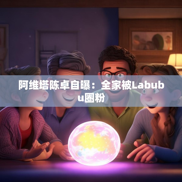 阿维塔陈卓自曝：全家被Labubu圈粉