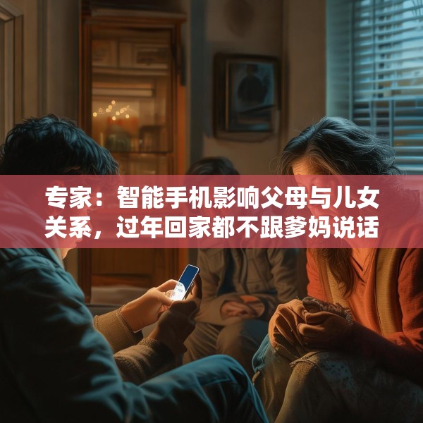 专家：智能手机影响父母与儿女关系，过年回家都不跟爹妈说话