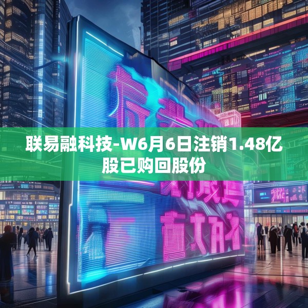 联易融科技-W6月6日注销1.48亿股已购回股份