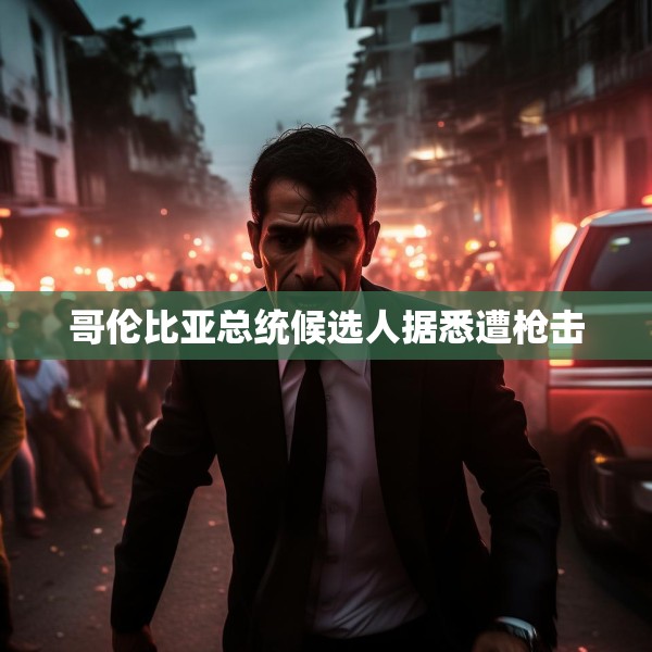 哥伦比亚总统候选人据悉遭枪击