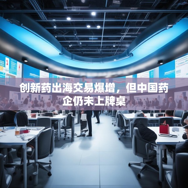 创新药出海交易爆增，但中国药企仍未上牌桌