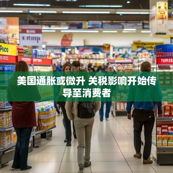美国通胀或微升 关税影响开始传导至消费者