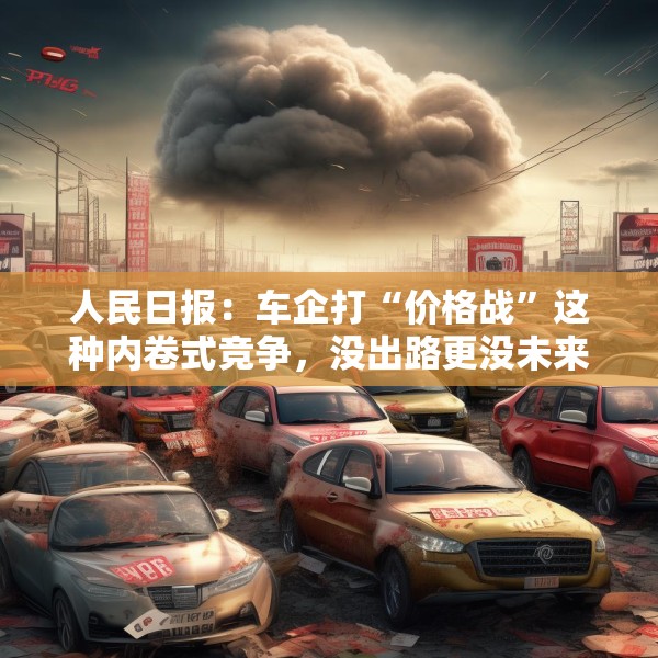 人民日报：车企打“价格战”这种内卷式竞争，没出路更没未来
