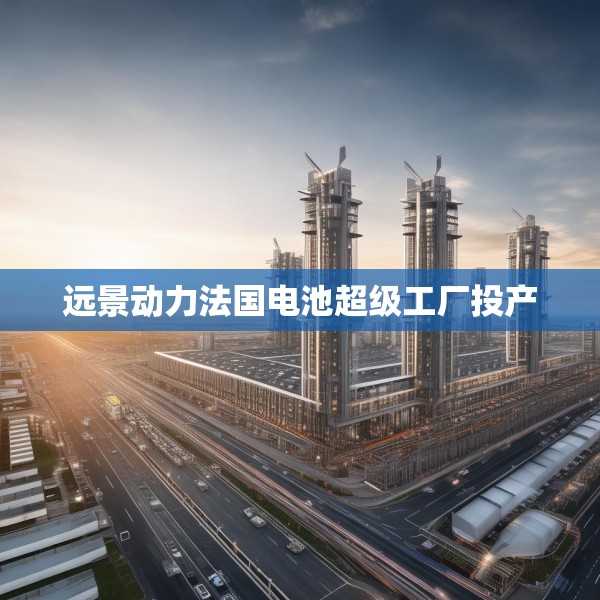 远景动力法国电池超级工厂投产