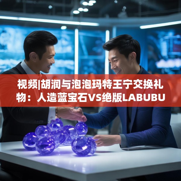 视频|胡润与泡泡玛特王宁交换礼物：人造蓝宝石VS绝版LABUBU 你觉得值吗？