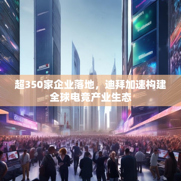 超350家企业落地，迪拜加速构建全球电竞产业生态