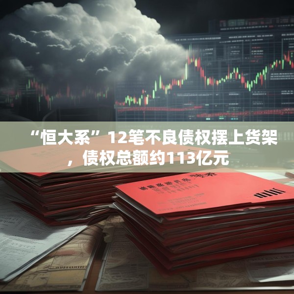 “恒大系”12笔不良债权摆上货架，债权总额约113亿元