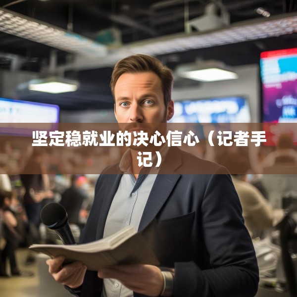 坚定稳就业的决心信心（记者手记）