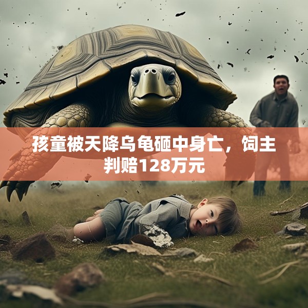 孩童被天降乌龟砸中身亡，饲主判赔128万元