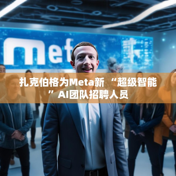 扎克伯格为Meta新 “超级智能”AI团队招聘人员