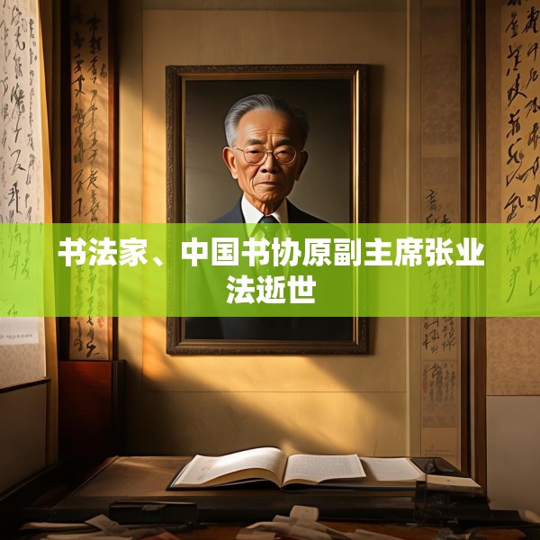 书法家、中国书协原副主席张业法逝世