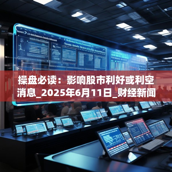 操盘必读：影响股市利好或利空消息_2025年6月11日_财经新闻