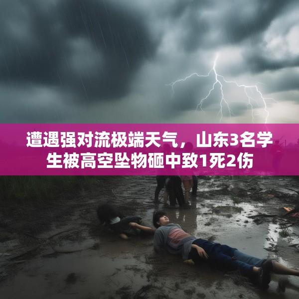 遭遇强对流极端天气，山东3名学生被高空坠物砸中致1死2伤