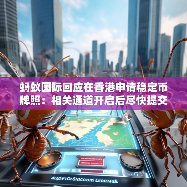 蚂蚁国际回应在香港申请稳定币牌照：相关通道开启后尽快提交