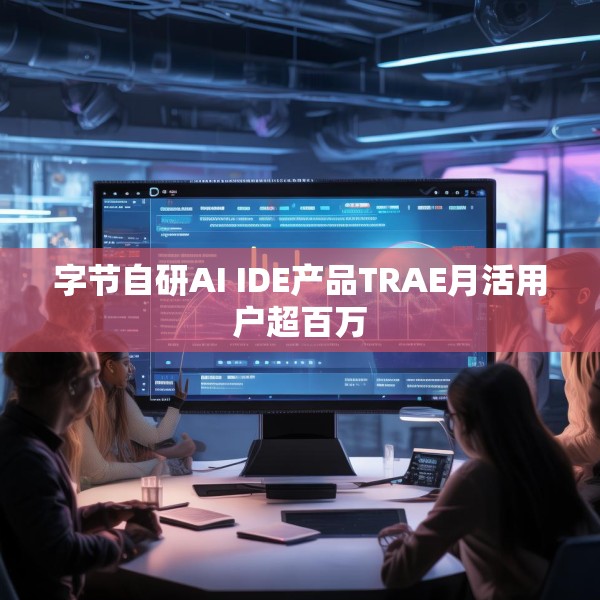 字节自研AI IDE产品TRAE月活用户超百万