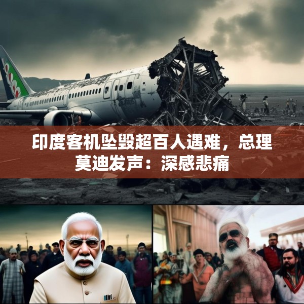 印度客机坠毁超百人遇难，总理莫迪发声：深感悲痛