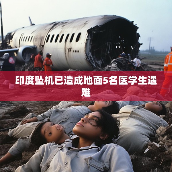 印度坠机已造成地面5名医学生遇难