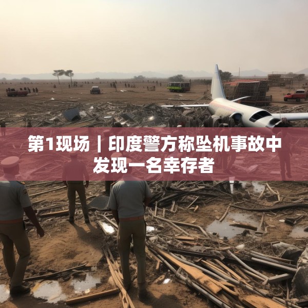 第1现场｜印度警方称坠机事故中发现一名幸存者