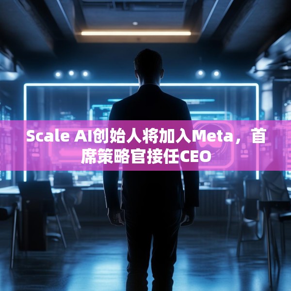 Scale AI创始人将加入Meta，首席策略官接任CEO