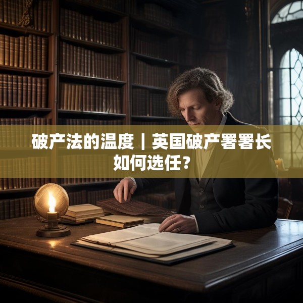 破产法的温度｜英国破产署署长如何选任？