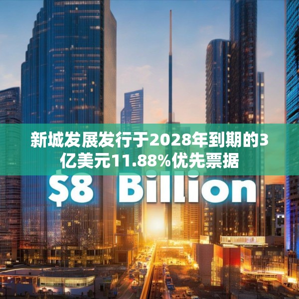 新城发展发行于2028年到期的3亿美元11.88%优先票据