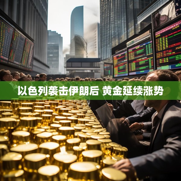 以色列袭击伊朗后 黄金延续涨势