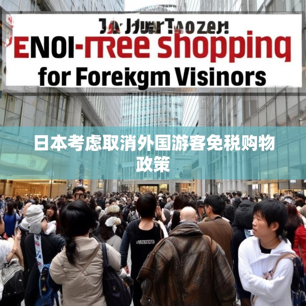 日本考虑取消外国游客免税购物政策