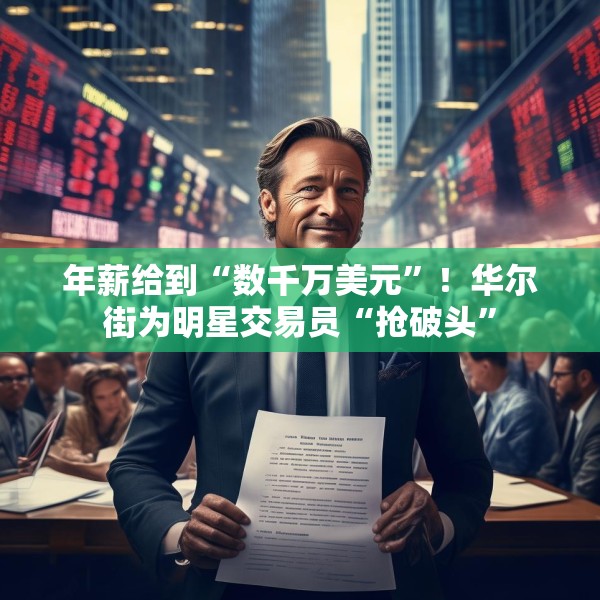 年薪给到“数千万美元”！华尔街为明星交易员“抢破头”