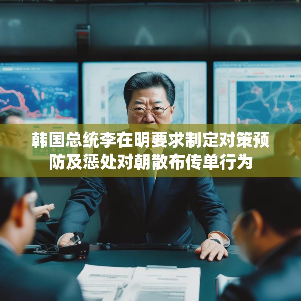 韩国总统李在明要求制定对策预防及惩处对朝散布传单行为