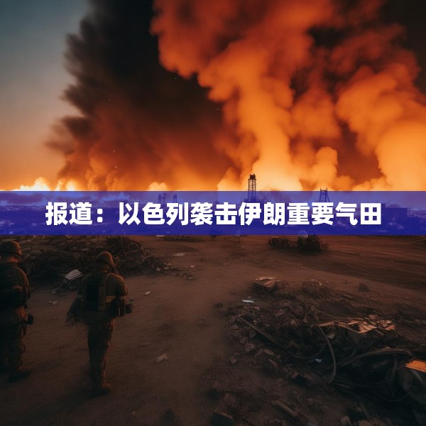 报道：以色列袭击伊朗重要气田
