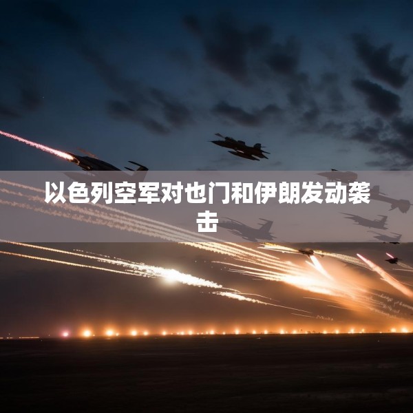 以色列空军对也门和伊朗发动袭击