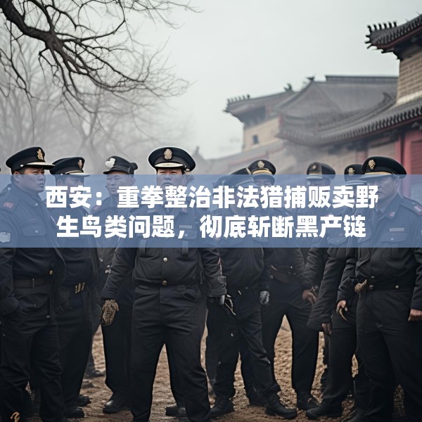 西安：重拳整治非法猎捕贩卖野生鸟类问题，彻底斩断黑产链