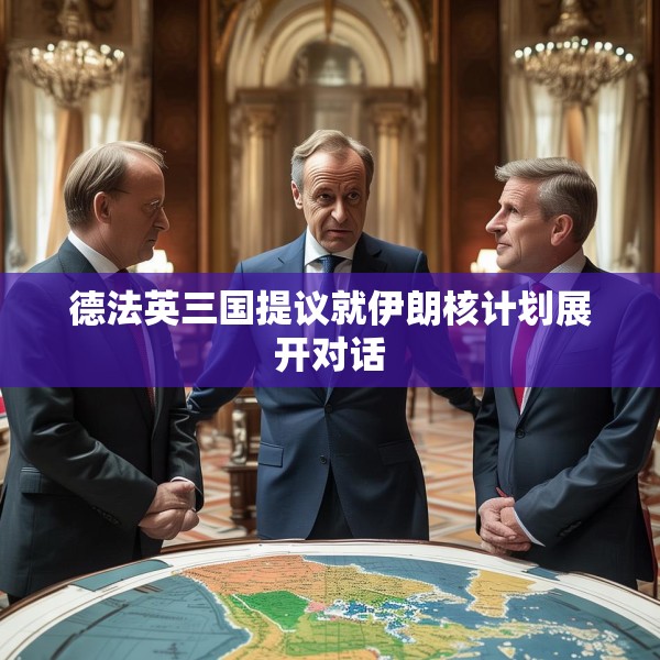 德法英三国提议就伊朗核计划展开对话