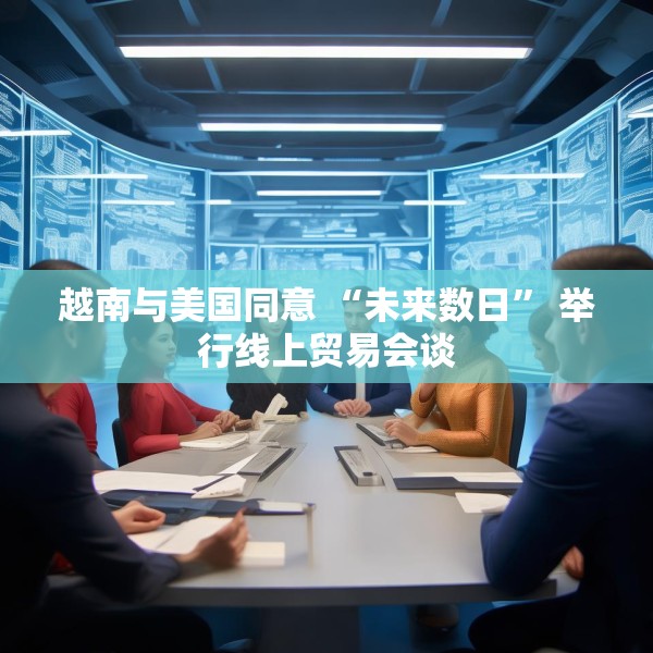 越南与美国同意 “未来数日” 举行线上贸易会谈