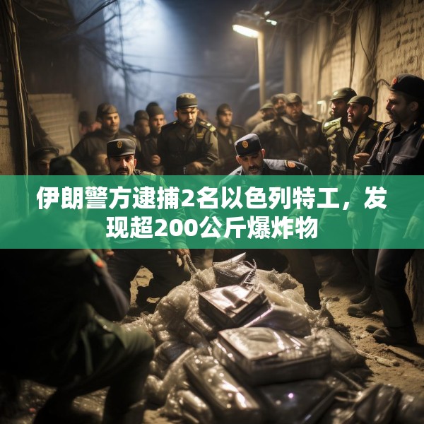 伊朗警方逮捕2名以色列特工，发现超200公斤爆炸物